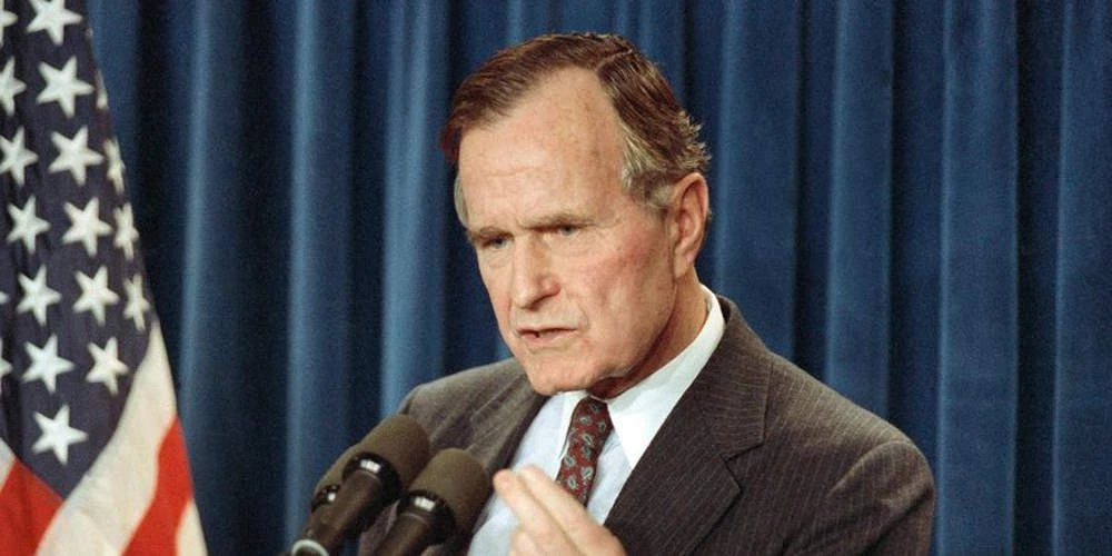 Αυτά ήταν τα τελευταία λόγια του Τζορτζ Μπους στον μεγαλύτερο γιο του